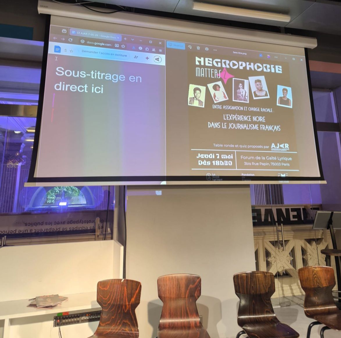 Diaporama et sous-titres