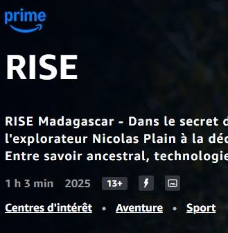 Plateforme Prime Video