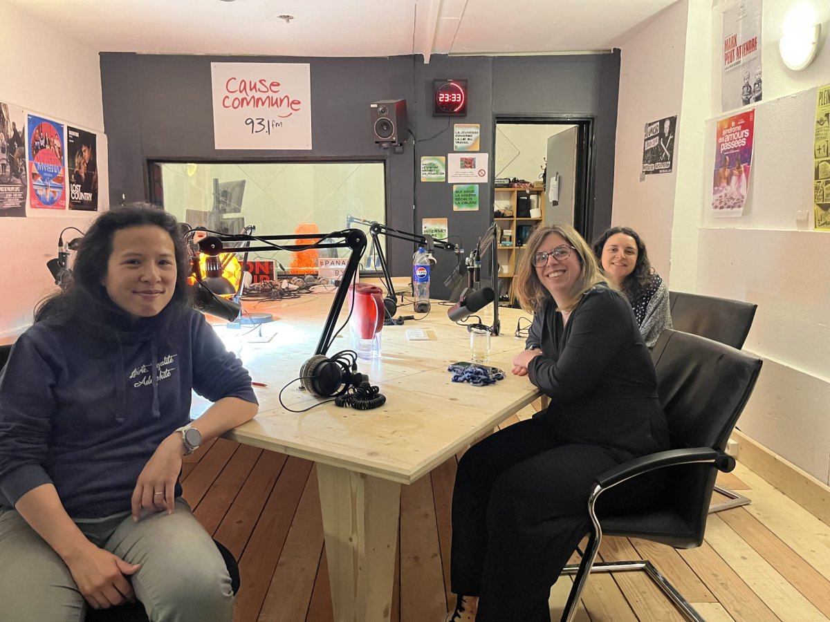 Studio de la radio cause commune
