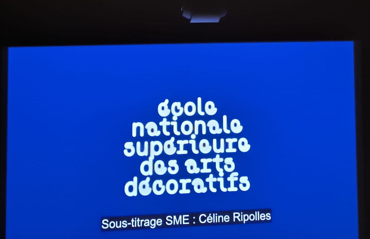 Générique d'un film : sous-titrage SME : Céline Ripolles