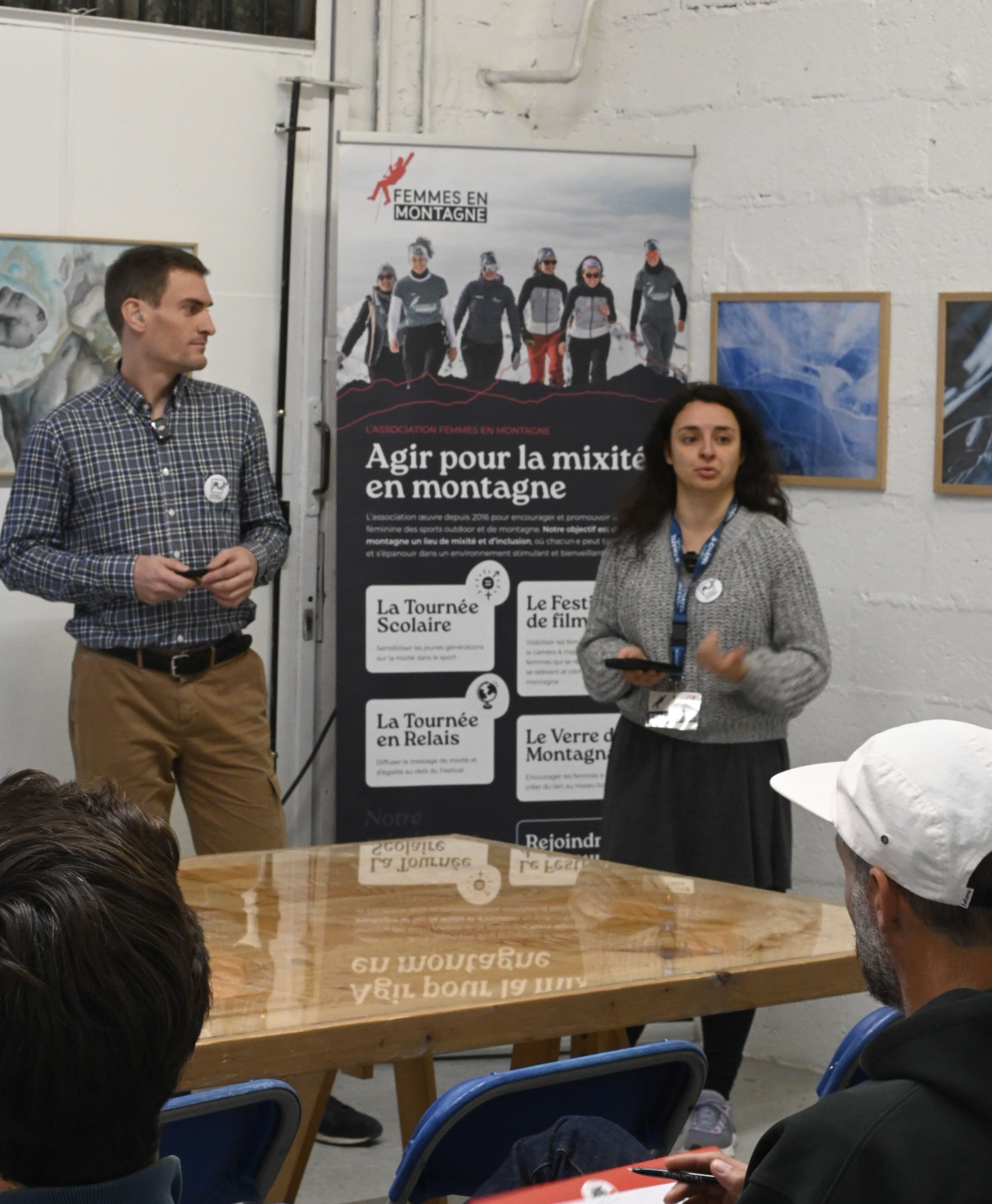 Céline répond aux questions du public